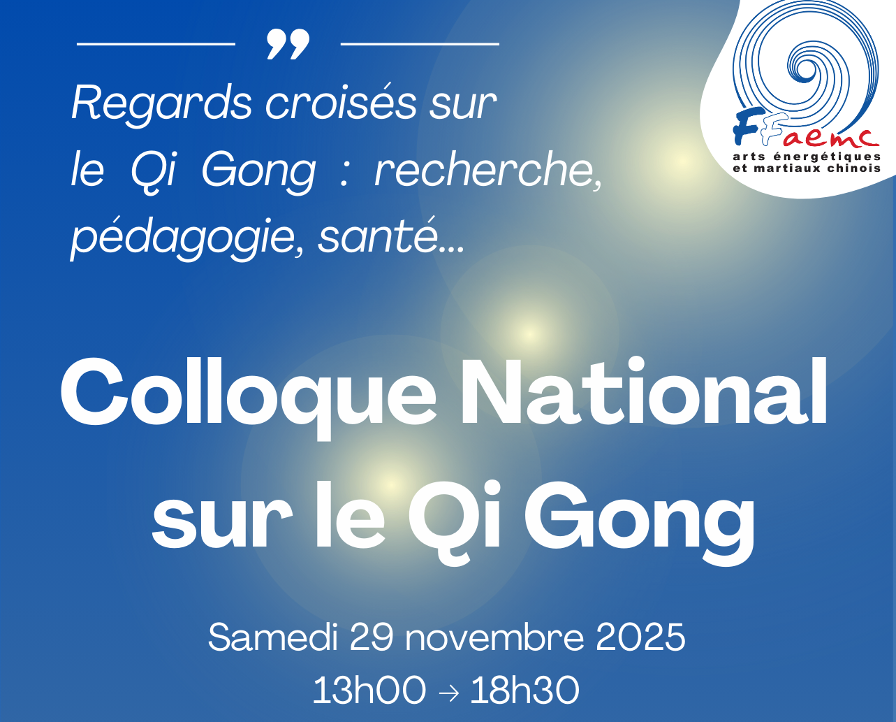 colloque Qi gong